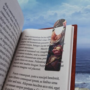 Elegant Floral Bookmark - Reading Accessory, Gift for Book Lovers, Student Supplies, Vintage Decor, Unique Gifts