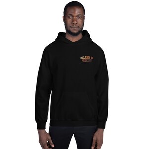 Melanin In Medicine Embroidered Hoodie