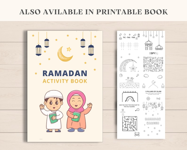 This fun Instant Download Ramadan Activity Pack is a perfect way to keep kids engaged this Ramadan/ Eid ul Fitr. The PDF has fun Ramadan games and colouring sheets. It can also be used as a party favour. Print as many as you like.