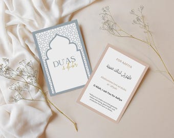 Islamic Dua Cards, Dua Cards Printable, Duas, Dhikr, Daily Duas, Islamic Duas, Dua Book, Digital Cards, Duas PDF, Islamic Printable