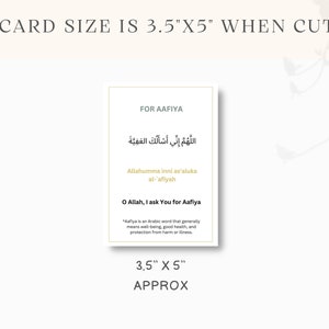 Dua Cards Printable, Duas, Dhikr, Daily Duas, Islamic Duas, Dua Book ...