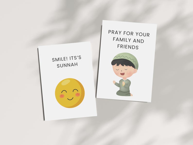 These Ramadan good deeds cards  printable are perfect kids activity to use  during the blessed month of Ramadan. Keep kids engaged by doing one good deed a day.