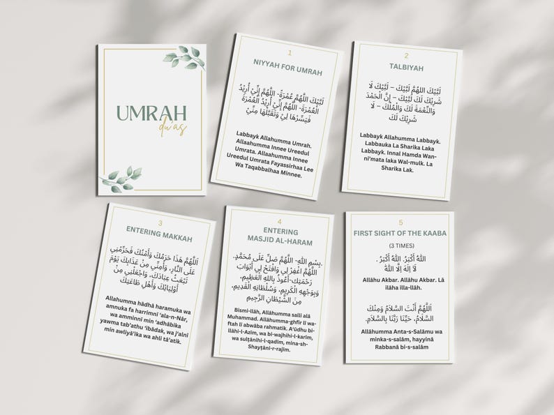 Umrah Booklet.pdf Umrah Flashcards Printable, Umrah Guide PDF, Umrah Dua Cards, Umrah ...