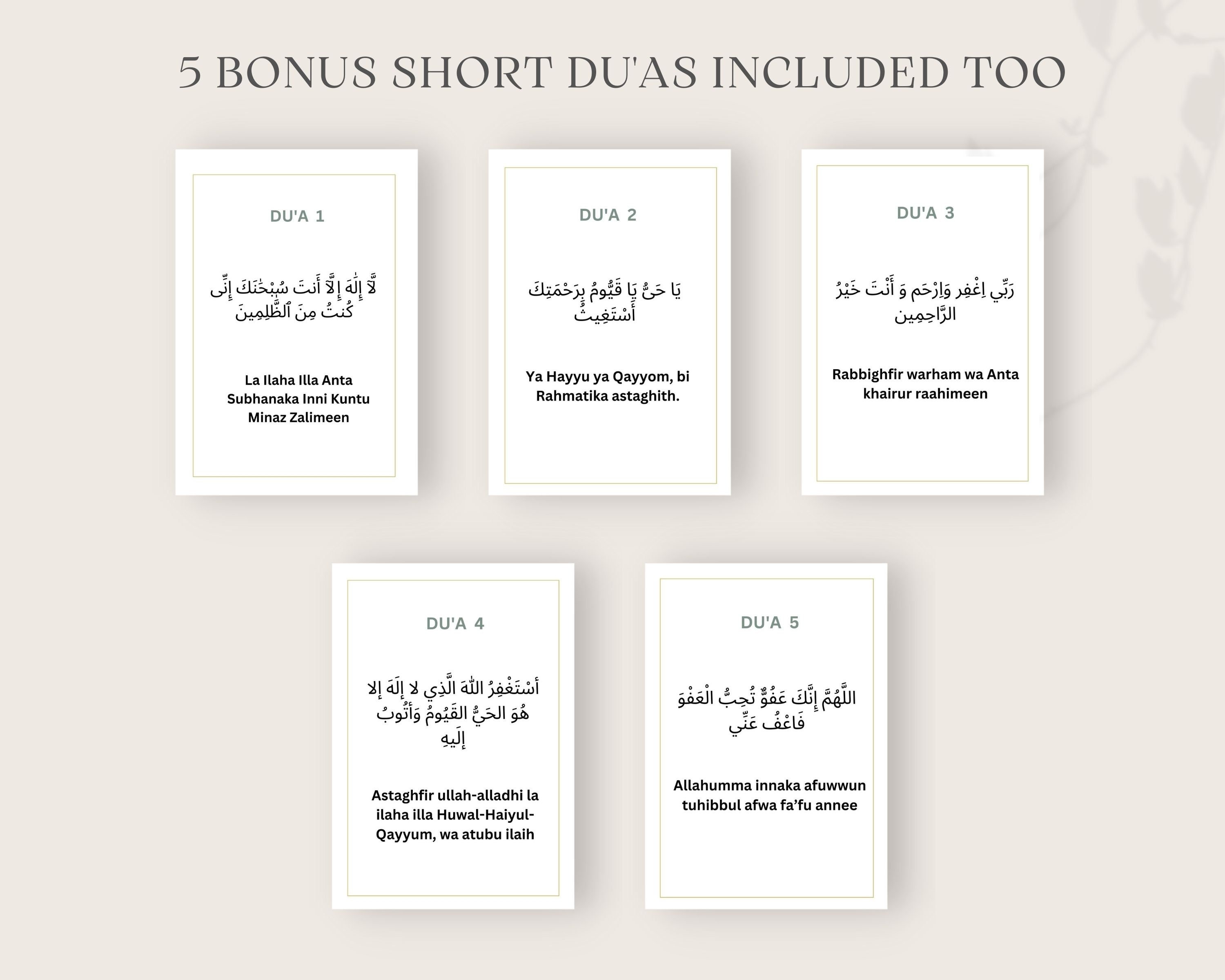 Umrah Duas Printable Umrah Cards - Il Fullxfull.4688173054 39zm