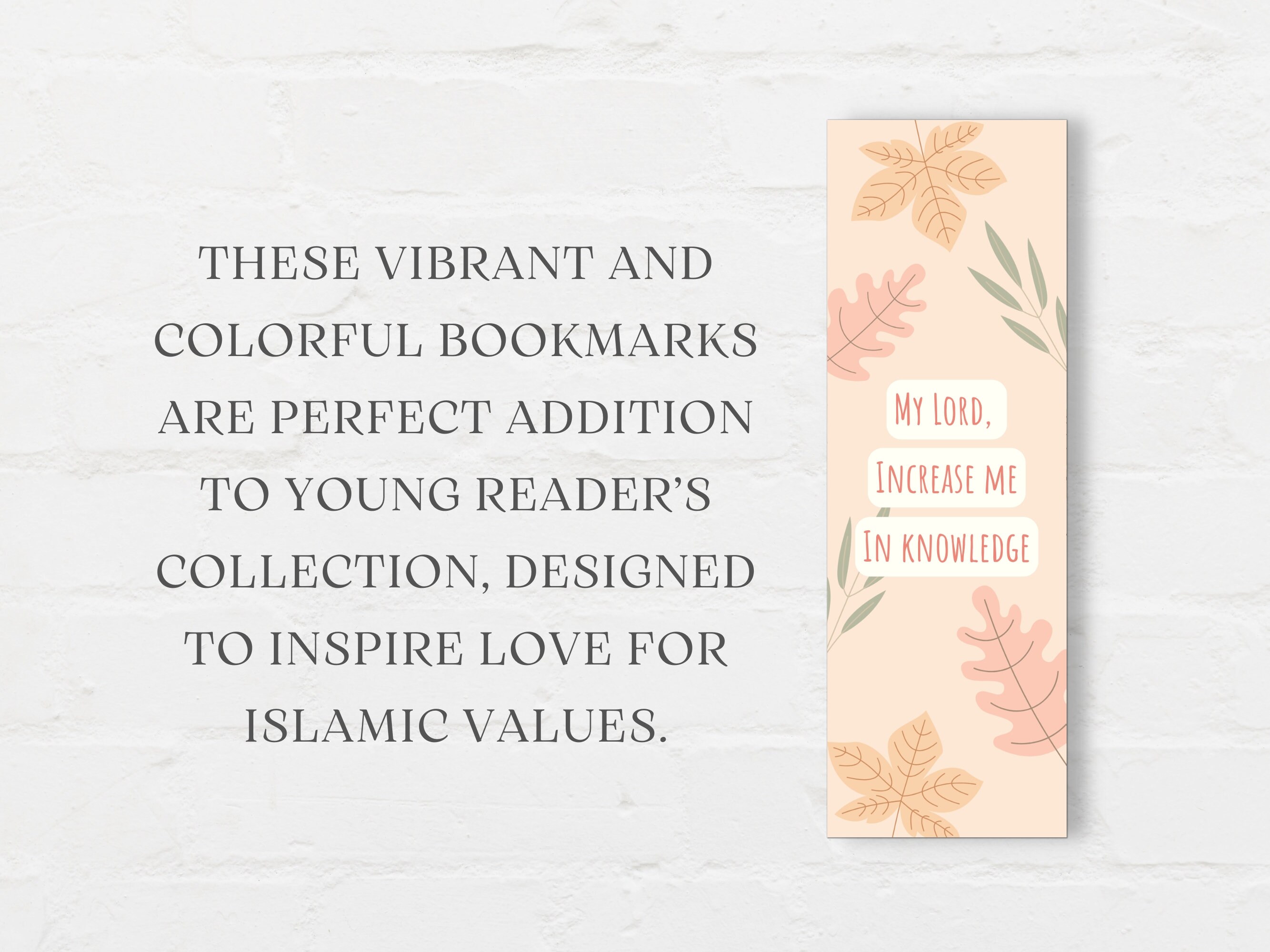 Islamic Bookmarks Printable, Islamic Gift, Printable Bookmarks, Muslim ...