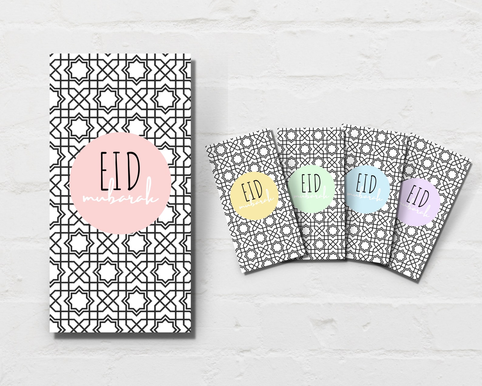 Eid Envelopes Printable Eidi Envelopes Eid Money Envelopes Etsy