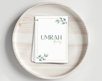 Umrah Flashcard stampabili, Guida Umrah PDF, Carte Umrah Dua, Libro Umrah, Download digitale Umrah, Umrah stampabile, Umrah Duas, Guida Umrah
