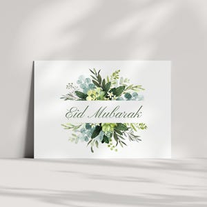 This beautiful leafy Eid Card Printable is perfect for giving out to family or friends on Eid ul Fitr/ Eid ul Adha. Simply print, cut, fold and write your message.