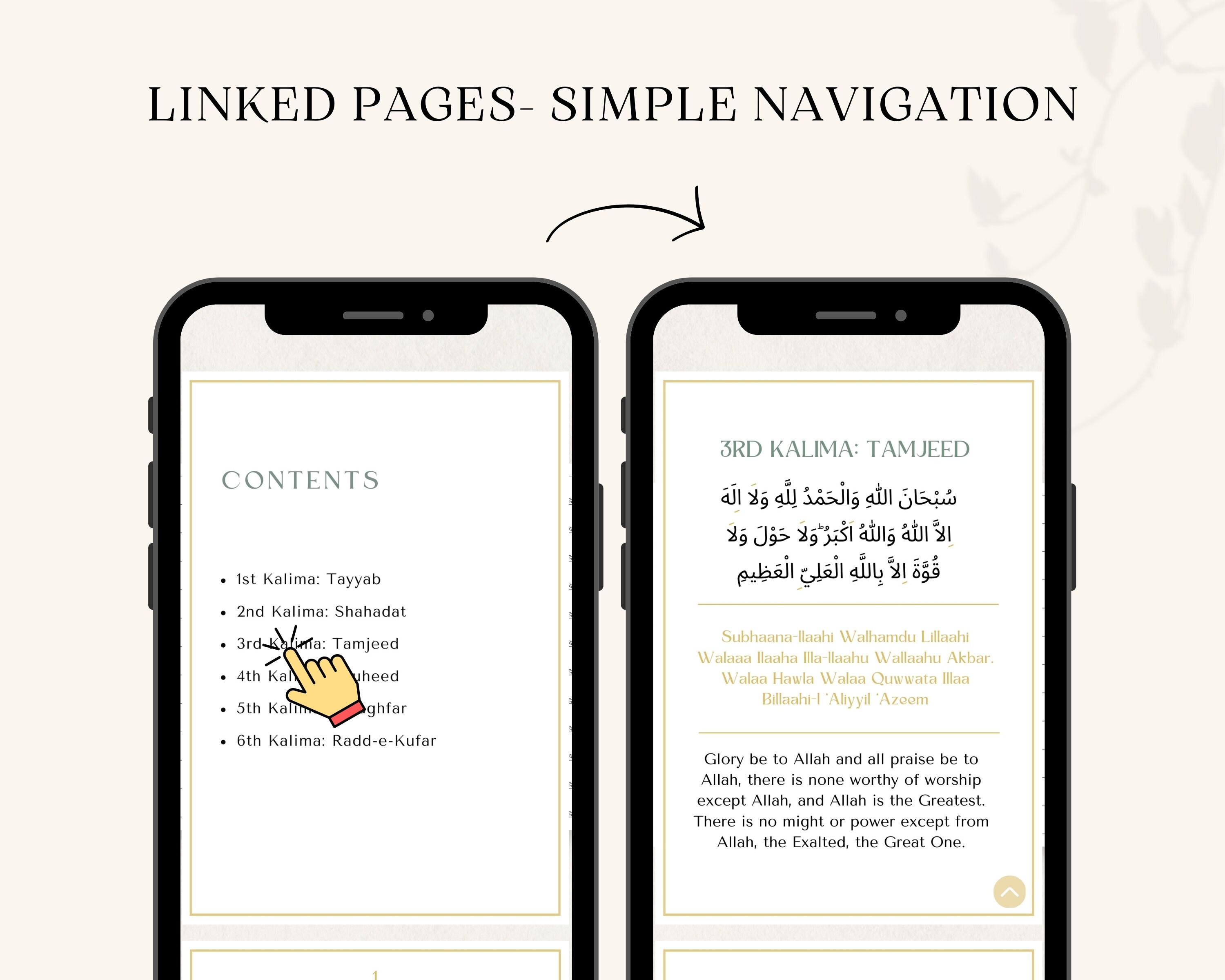 Kali Ma.pdf Kalima Flashcards, Digital Kalma Cards, the Six Kalimas, Kalima of ...