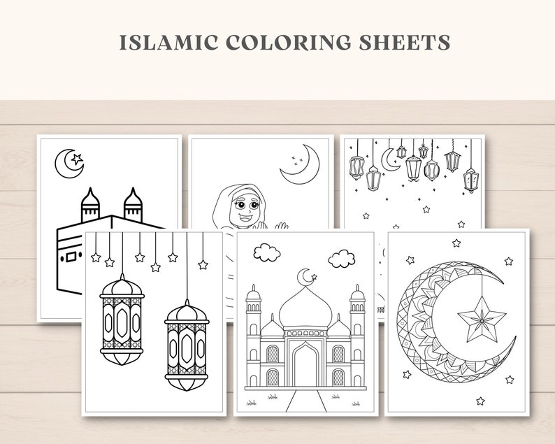 Islamic Activities Printable Islamic Kids Activity Islamic - Etsy