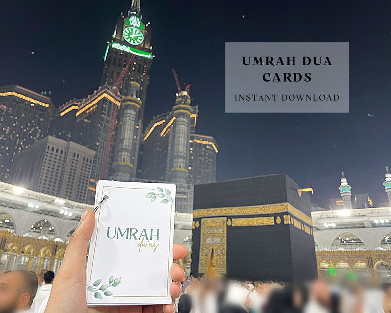 Umrah Duas Printable Umrah Cards - Il 794xN.4688208760 N38f