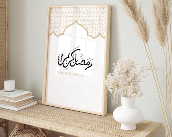 Ramadan Poster, Ramadan Kareem, Ramadan Decor Printable, Ramadan Print, Ramadan Decoration, Ramadan Mubarak PDF, Ramadan Printable