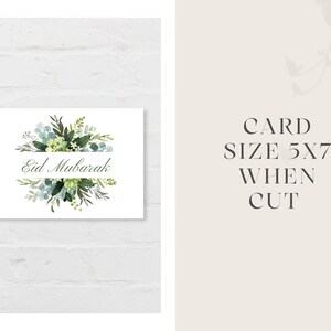 This beautiful leafy Eid Card Printable is perfect for giving out to family or friends on Eid ul Fitr/ Eid ul Adha. Simply print, cut, fold and write your message.