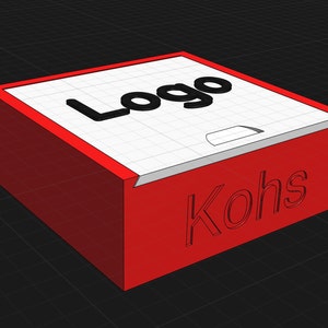 Cubes de Kohs. Option avec boîte. 9 cubes en plastique rouges et blancs. Pour les professionnels de la psychologie. WAIS WISC Tests de Wechsler Con caja y custom