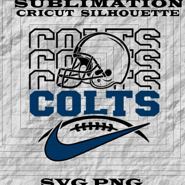 Colts Football Svg