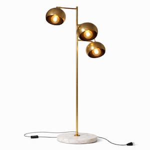 Vintage Triple Arm Floor Lamp - Etsy