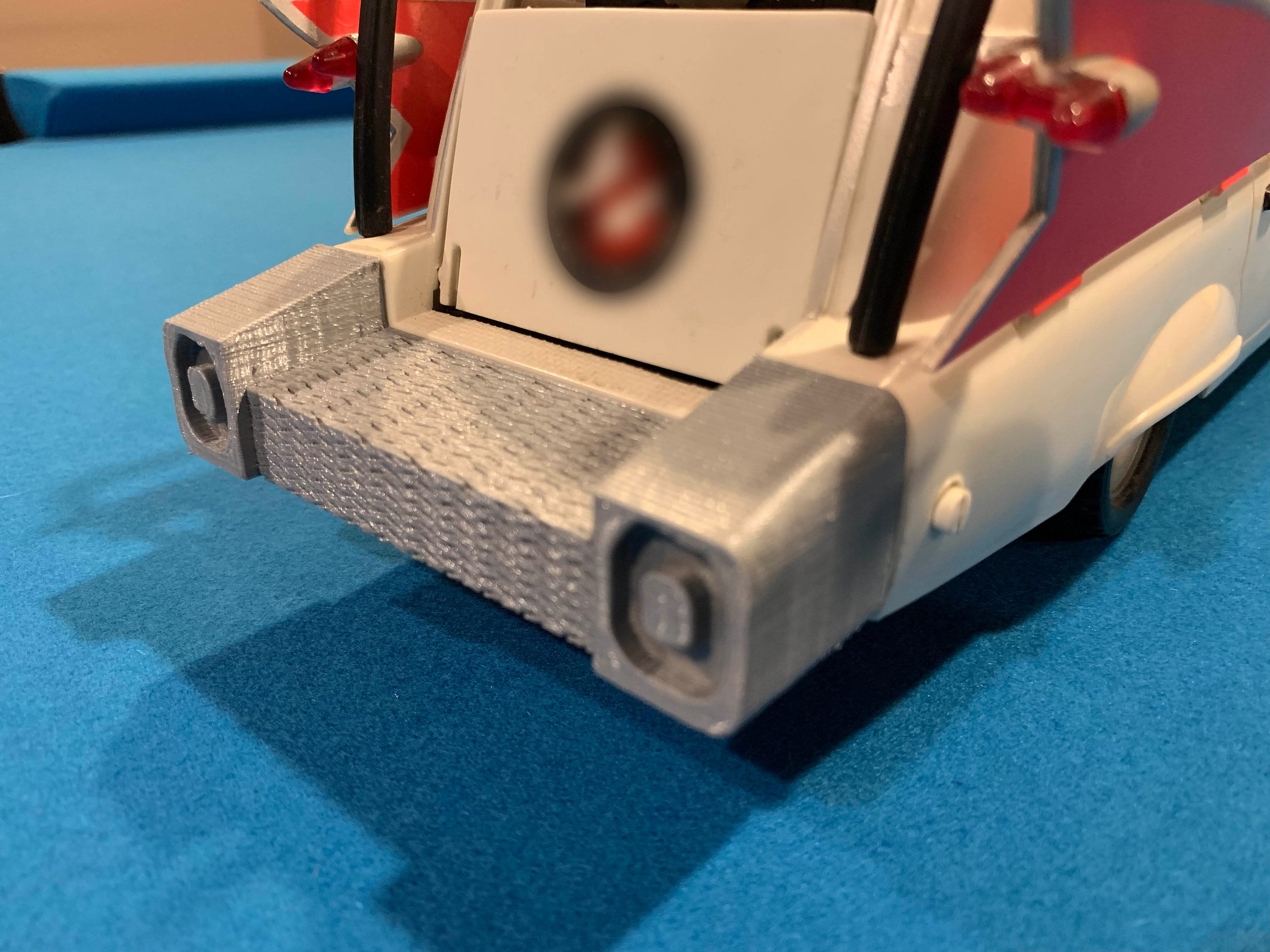 Extreme Ghostbusters Ecto-1 - Rear Bumper (3D Print) - Etsy