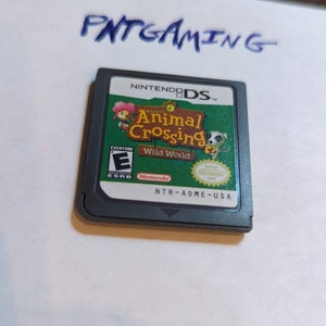 Animal Crossing: Wild World (Nintendo DS, 2005) GAME ONLY, U.S.A. Version, Tested & Working Game Cartridge