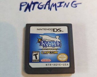 Phoenix Wright: Ace Attorney (Nintendo DS, 2005) GAME ONLY, U.S.A. Version, Tested & Working Retro Video Game Cartridge Only