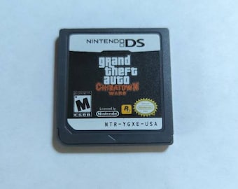 Grand Theft Auto: Chinatown Wars (Nintendo DS, 2009) GAME ONLY, U.S.A. Version, Tested & Working Retro Video Game Cartridge