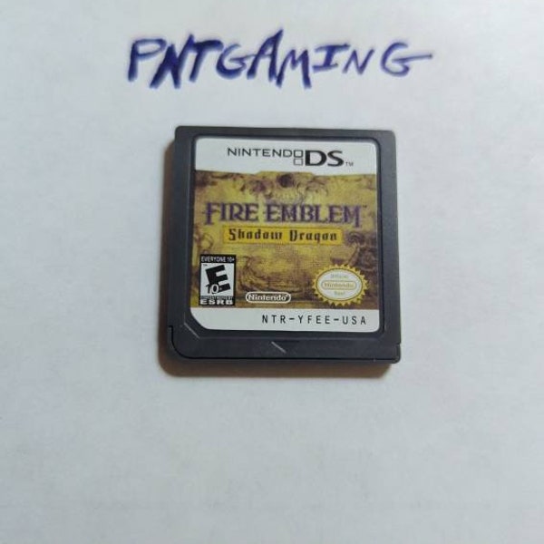 Fire Emblem: Shadow Dragon (Nintendo DS, 2009) GAME ONLY, Tested & Working, U.S.A. Version