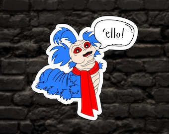 William The Worm Sticker | From The Labyrinth - The Jim Henson Company