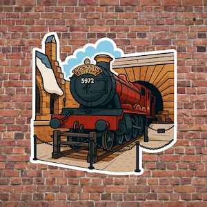 Hogwarts Express | Universal Studios Islands of Adventure Theme Park look-a-like Sticker