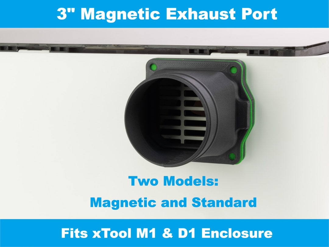 3 Inch Exhaust Port Vent Adapter optional for