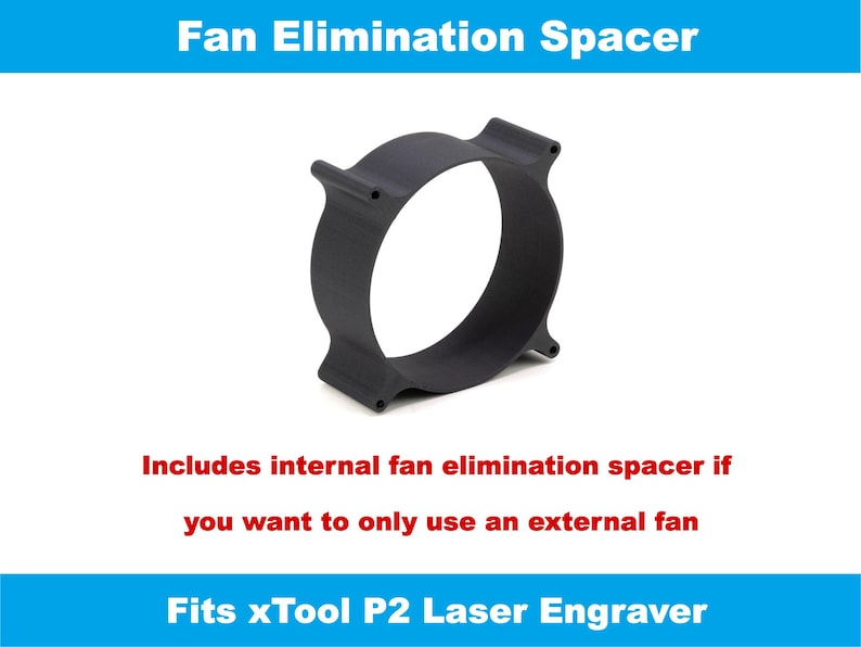 Shows the fan delete spacer, which installation is optional.