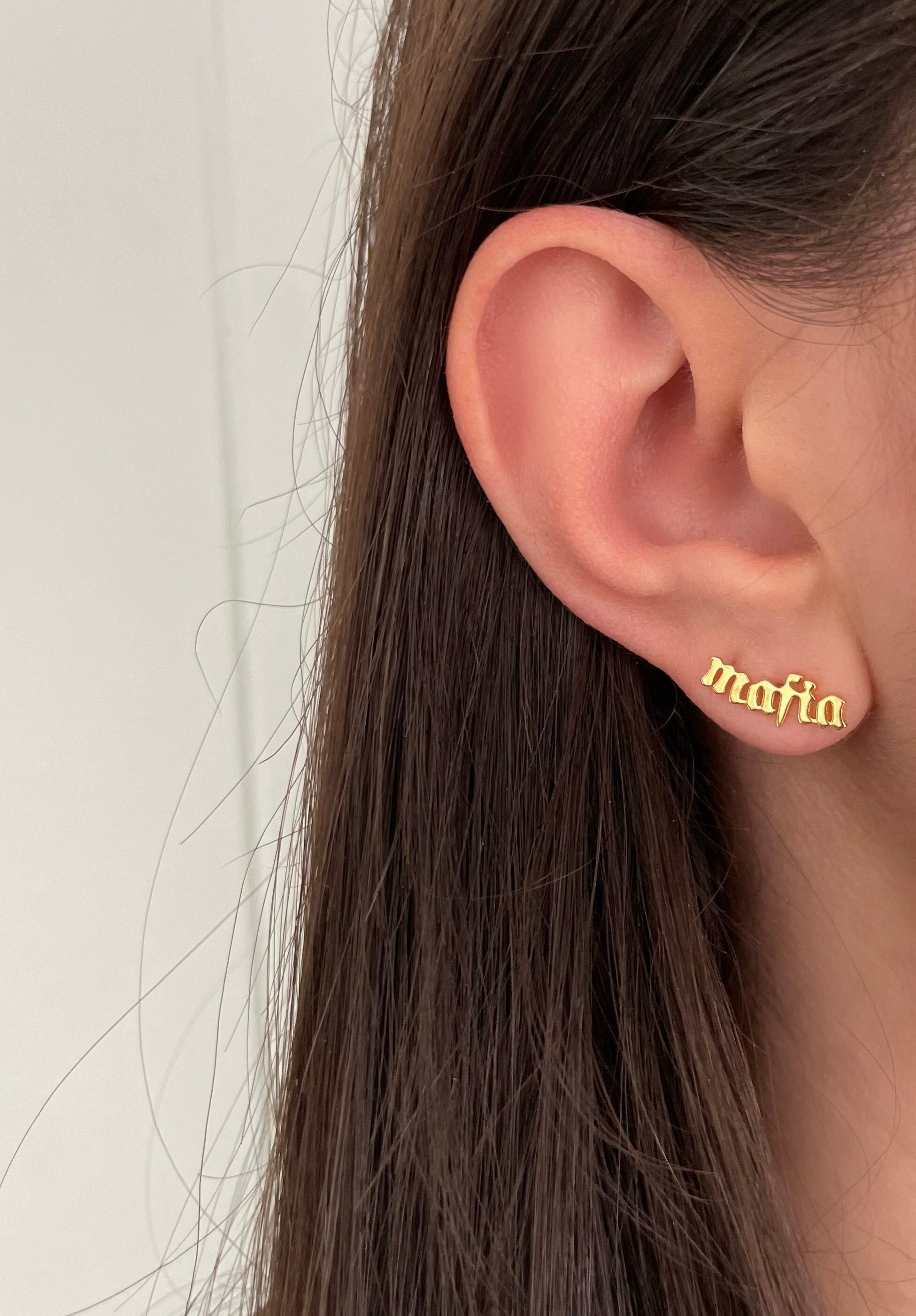 Buffalo Bills Earrings | Bills Mafia Earrings | Buffalo Sterling Silver