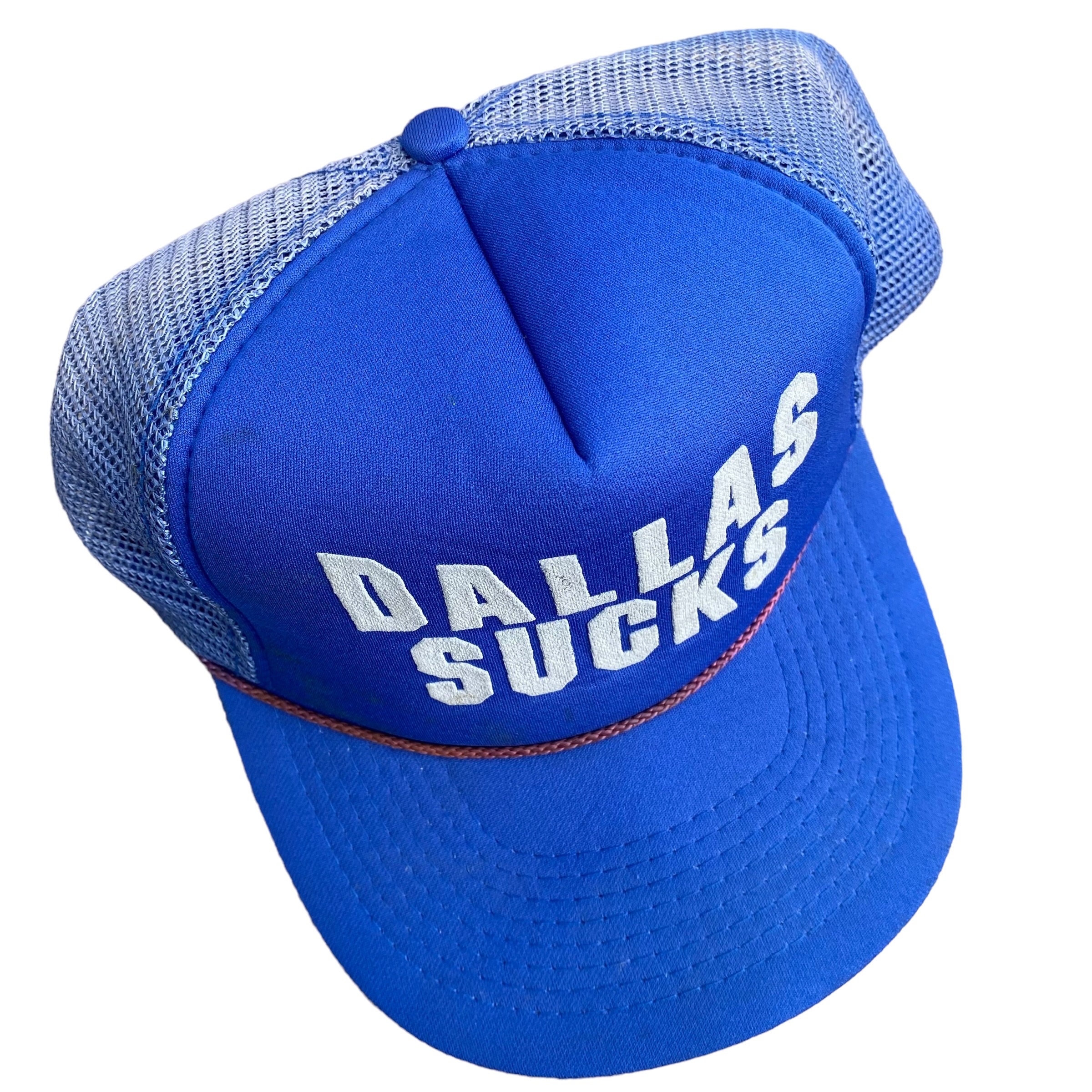 Vintage Dallas Sucks Funny Trucker Hat 90s Humor - Etsy