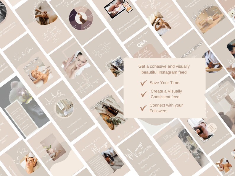 Canva Templates for Massage Therapists Instagram Stories Massage Canva Templates for Massage Therapists Instagram Stories Massage