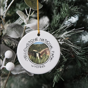 Yellowstone Nationalpark benutzerdefinierte Ornament