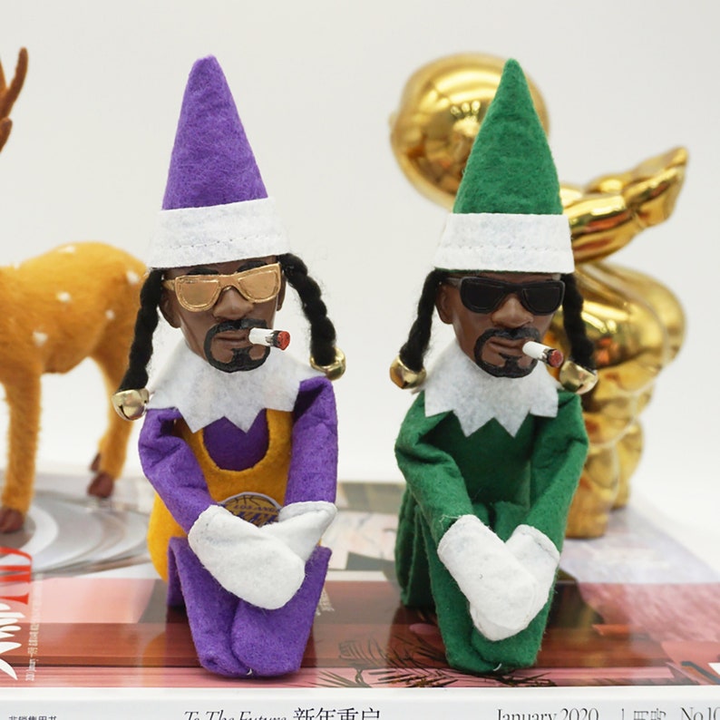 Snoop on a Stoop Snoop on the Stoop Snoop Elf Martha Elf Etsy