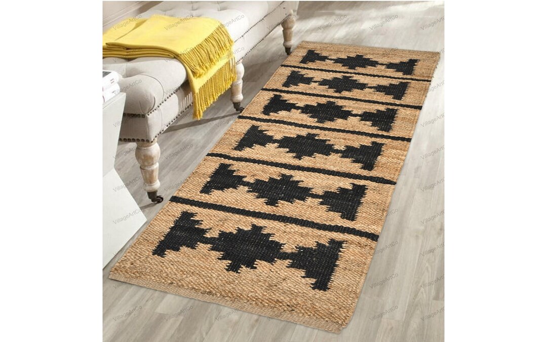 Jute Runner Carpet, Hemp Jute Runner, Stair Runner, Jute Hall Runner ...