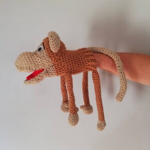 Crochet Monkey Hand Puppet Pattern: Amigurumi DIY (digital Download) - Etsy