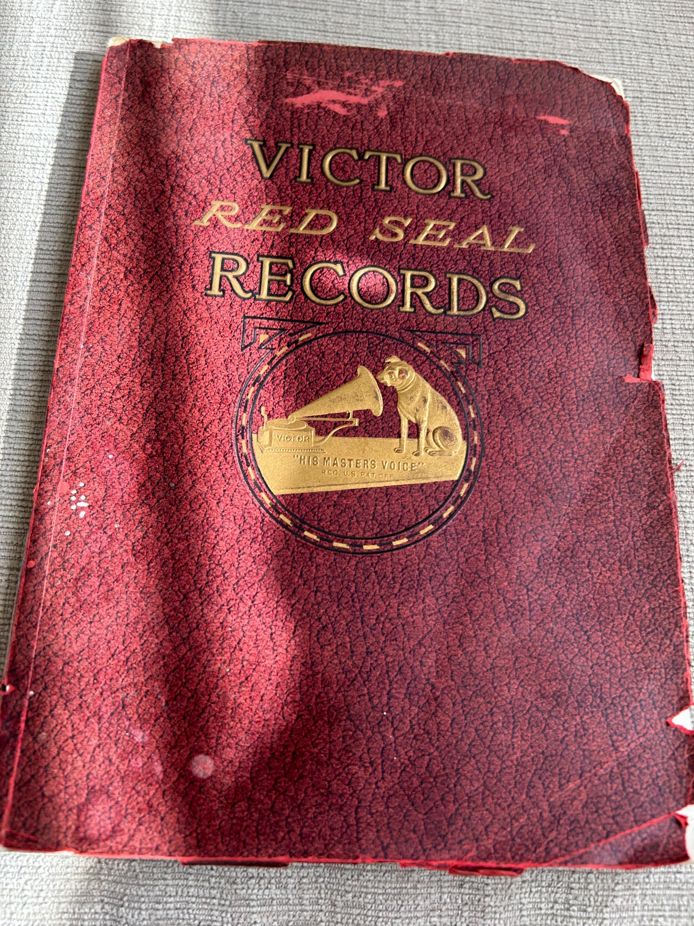 Victor Red Seal Records - Etsy