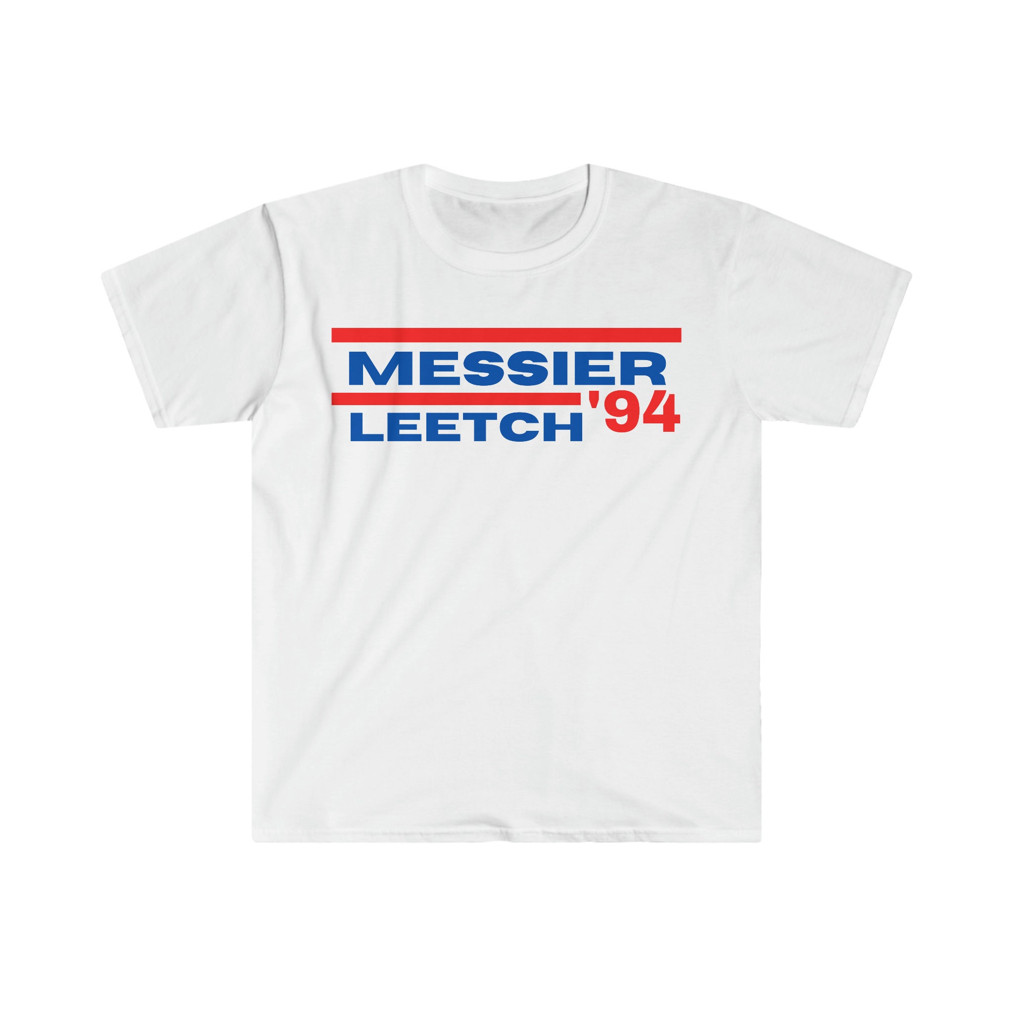 New York Rangers Mike Richter Men's Cotton T-Shirt - Heather Gray - New York | 500 Level