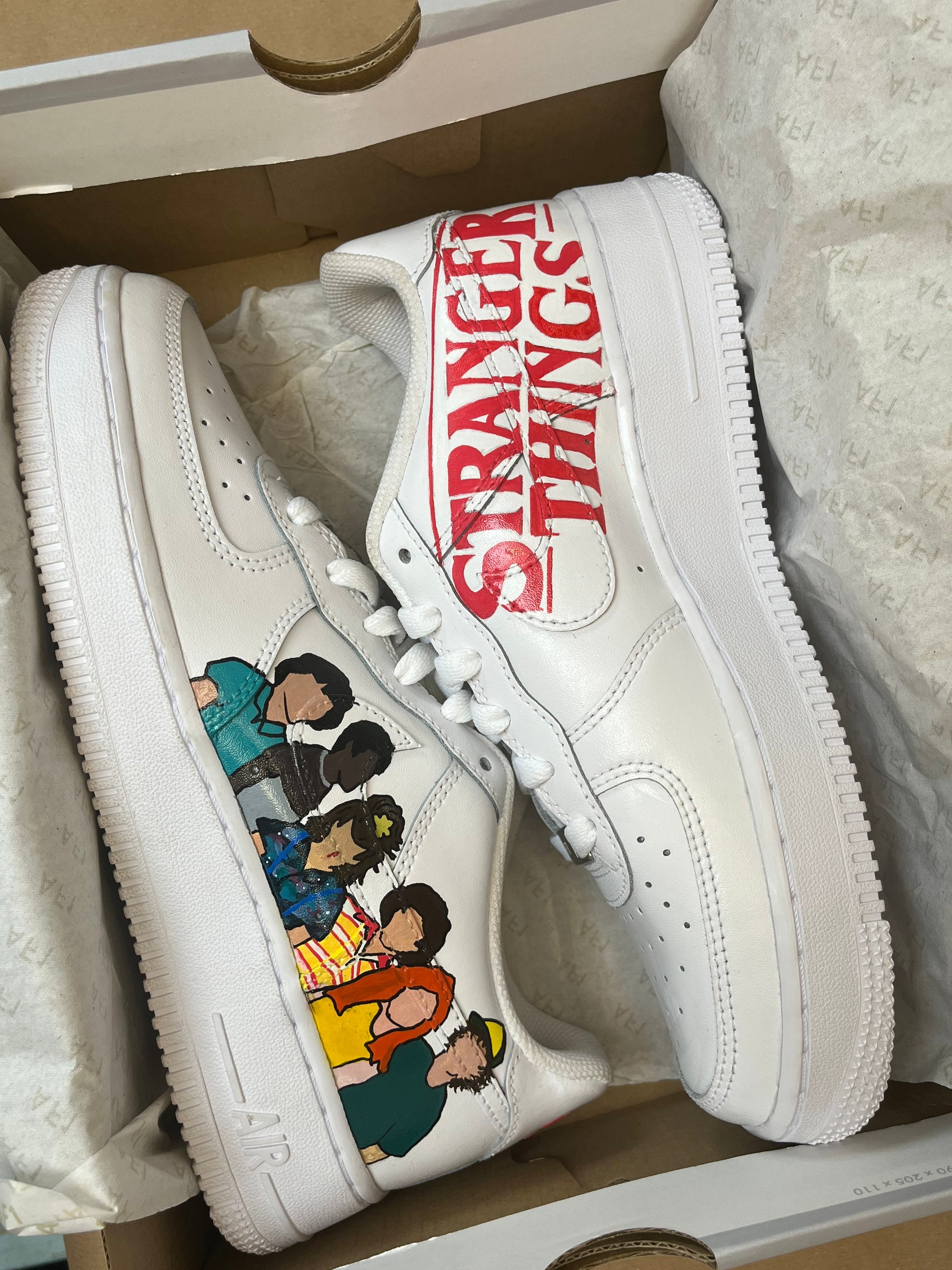 stranger things nike air force 1