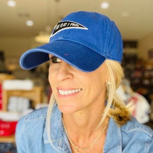 You Play I Pray Pennant Flag Hat | Sports Mom Hat | Baseball Mom Hat | Football Mom Hat | Soccer Mom Hat | Volleyball Mom Hat