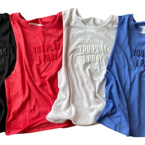 YPIP MC Crop Tank | COLOR Options | Monochromatic Tank Top | Praying Mom | Sports Mom Tank |