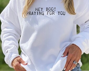 Hey Boo! Tee and Sweatshirt color options