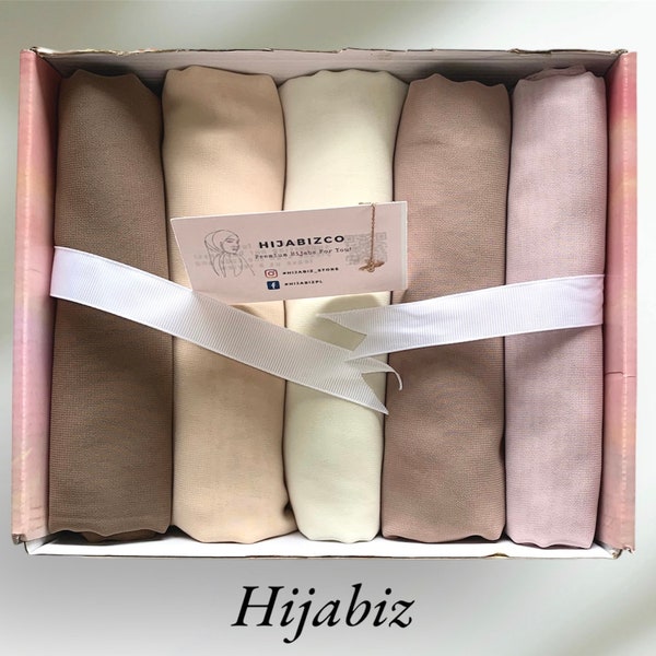 luxury chiffon hijab box | Premium Chiffon Box | customize your hijab box | Gift box | Headscarves | hijab gift box |