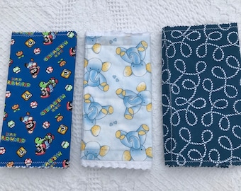 3 Pack Organic Baby Bundle Burp Cloth