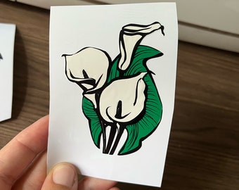 Calla Lily Sticker