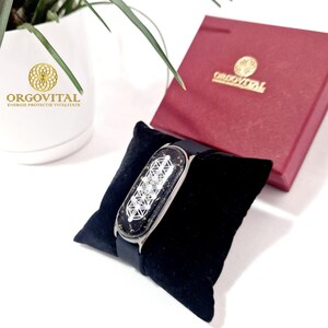 Orgonite Bracelet: EMF Protection, Black Tourmaline, 528Hz Love Frequency image 10