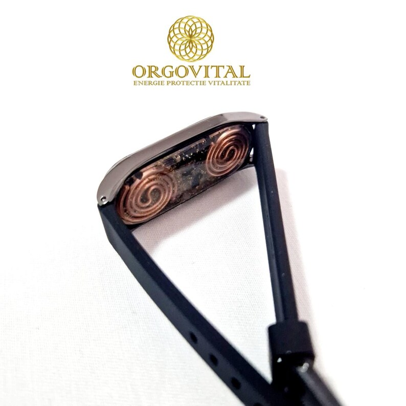 Orgonite Bracelet: EMF Protection, Black Tourmaline, 528Hz Love Frequency image 11