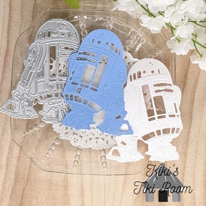 DROID R2D2 Metall Stanzformen / Für Scrapbook/ Karten/ Journals/ DIY Projekte
