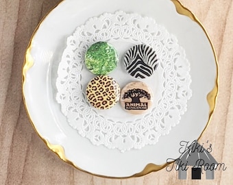 ANIMAL Set of Pins Disney Inspired with pin back/ For Scrapbooks/ Cards / Journals/ Planner