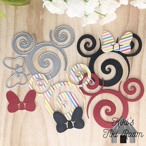 SWIRLMUIS Stansvorm / Voor plakboeken / Kaarten/ Tijdschriften/ DIY-projecten
